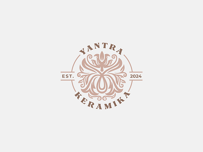 YK flower logo logotype nature ornament