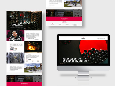 Webdesign layout / Erawine branding design graphic design ui ux web design