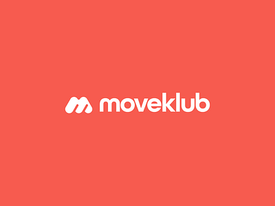 Moveklub Logo Design dynamic geometric lettemark m letter m logotype m logo minimalist move logo