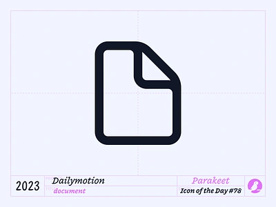 Icon of the Day #78 corner design document dog eared file fold icon icons ios paper ui vector