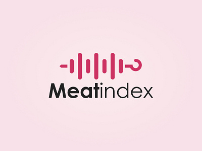 Meatindex branding graphic design index logo meat