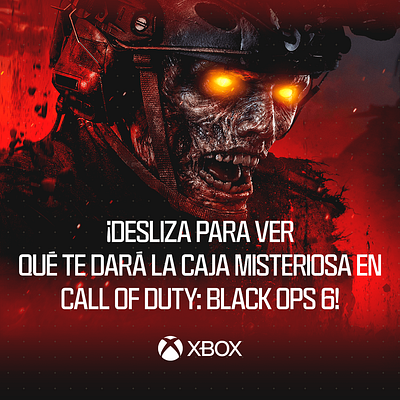 Xbox LATAM. Caja Misteriosa COD