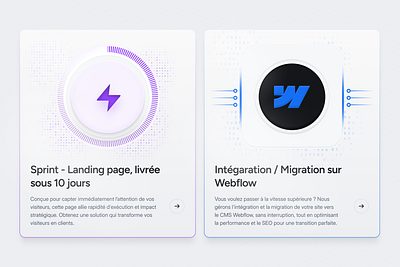 UI card design illustration ui website