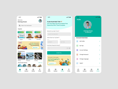 👋 Hey there, travel enthusiast! 🌴✈️ 3d app design ui ux