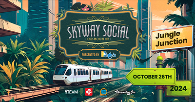 Skyway Social - Event animation event graphic design illustration music social media