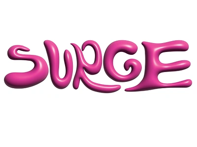 Surge: Non Alco Energy Drink 3d brand identity branding design graphic design hand drawn hand sketched logo logo design marketing packaging tablet