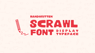 Handwritten Display Font branding design font graphic design typography