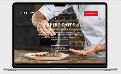 Restaurant Web Design-Figma design designer figma restaurant ui ux website websitedesign