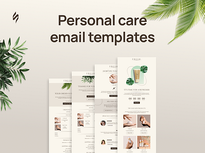 Personal Care Email Templates design email email builder email campaign email design email marketing email newsletter email templates landing page marketing newsletter stripo email web design