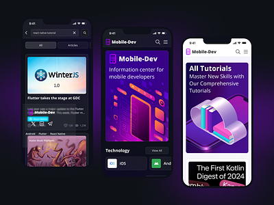 Developer Tutorials and Guides Hub app branding design figma graphic design illustration logo ui ux vector