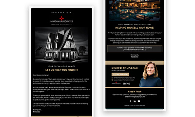 Morgan & Associates Newsletter Design design email email design email template html email newsletter newsletter template responsive email template