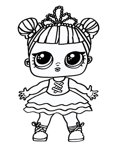 Lol Dolls Coloring Pages 3d animation branding coloring design graphic design illustration mime motion graphics ui