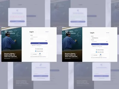 Log in with 2FA branding design figma figmadesign landing design landingpage ui