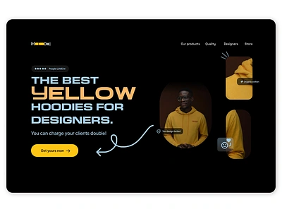 Hoodies are back tis' season! design minimal ui ux web