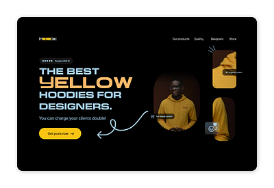 Hoodies are back tis' season! design minimal ui ux web