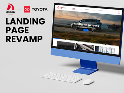 Toyota México Landing page Revamp design guadalajara landing page mexico uiux ux website