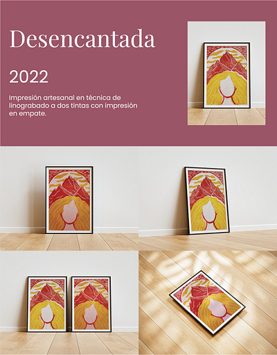 Desencantada graphic design