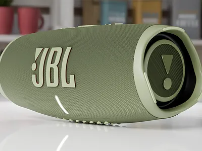 3D Product Modeling_Product Visualization_JBL Charge 5 3d 3d modeling 3d visualization animation blender branding graphic design motion graphics product