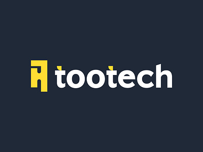 Tootech - Logo & Branding for Computing Software Company. branding branding design logo logo design software comapany software company logo tootech typography ui ux