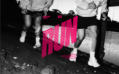 Second Wind branding design merchandise runclub strategy