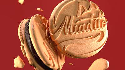 Miadito - Product Animation animation biscuit cat lettering logo animation motion graphics product animation sandwich biscuit