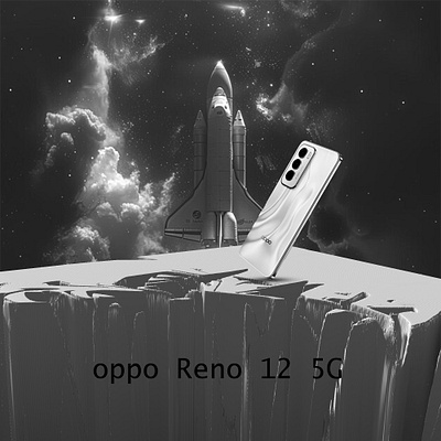 Oppo Reno 12 5G advertising branding graphic design