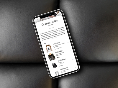 Mobile design for fashion app app appdesign design mobileapp shop store ui ux uxui uxuidesign