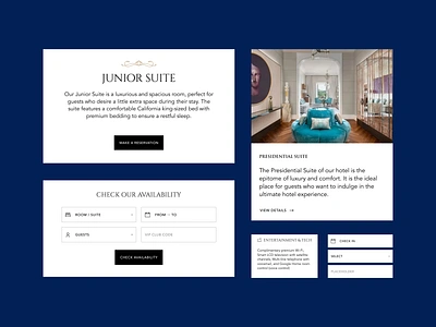 Design of hotel booking website components design hotelbooking ui ux uxui uxuidesign web webdesign website