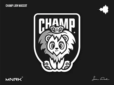 Champ Lion | Logo Design branding design graphic design illustration logo vector