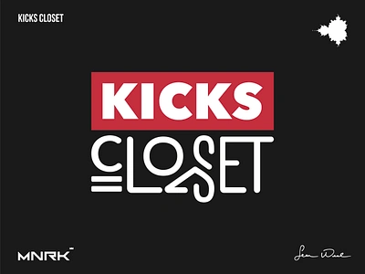 Kick's Closet | Logo Design branding design graphic design illustration logo typography vector