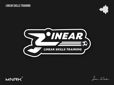 Linear Skills Training | Soccer Logo Design branding design graphic design illustration logo typography vector