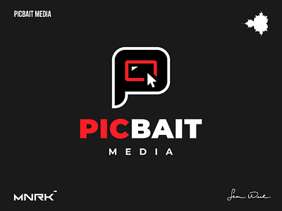 Picbait Media | Logo Design branding design graphic design illustration logo typography vector