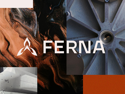 Ferna | Aerospace Brand · Coming Soon aerospace brand branding design engine flight identity illustration jet logo outerspace people rocket space typography ui web