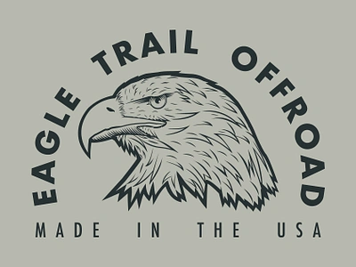 Eagle Trail Offroad art boxxart branding design eagle graphic design illustration logo offroad