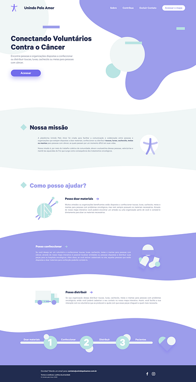 Unindo Pelo Amor branding graphic design ngo ui