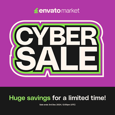 Cyber Sale! Up to 50% off !!! Best-selling WordPress themes, web branding envato themeforest