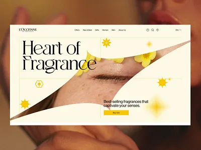 L'Occitane | Corporate website | Redesign animation motion ui website