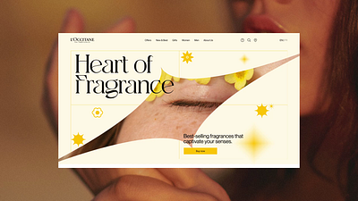 L'Occitane | Corporate website | Redesign animation motion ui website