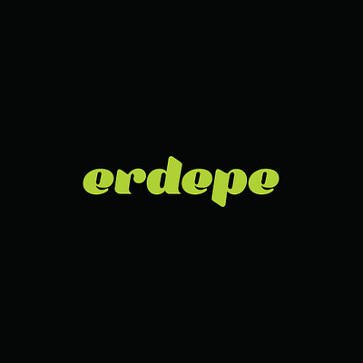 erdepe branding brandmark lettering logo logotype typography wordmark