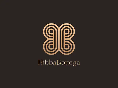 Hibba Bottega Branding animation artisanal intelligence brand identity branding clean creative creative logo creativedreams design design studio handcraft illustration logo logo design luxury luxury branding luxury logo design minimal modern logo product