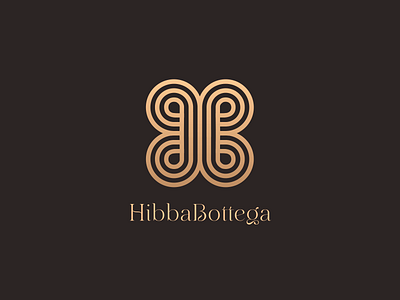 Hibba Bottega Branding animation artisanal intelligence brand identity branding clean creative creative logo creativedreams design design studio handcraft illustration logo logo design luxury luxury branding luxury logo design minimal modern logo product