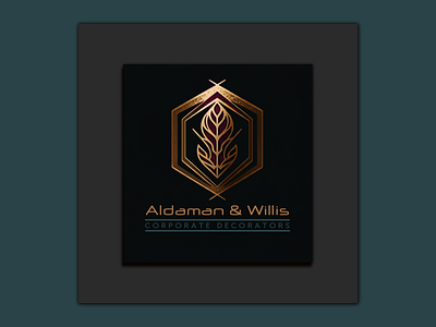 Aldaman-&-Willis-Corp-Decor-Logo-02 3d app art branding design discount logo pricing discount logos for sale discount pricing graphic design icon illustration logo logos minimalist typography ui vector