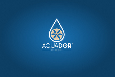 Mineral Water Brand Logo branding graphic design logo logodesign logomark