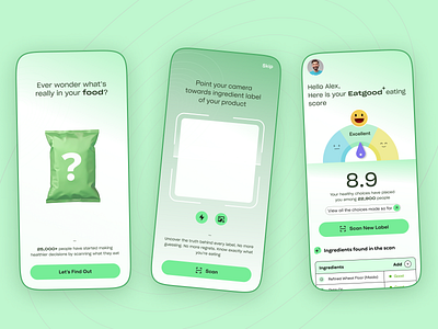 Eatgood - App Design app app design app ui app ux branding food app health app healthy app illustration symbol ui ux ux design ux designer