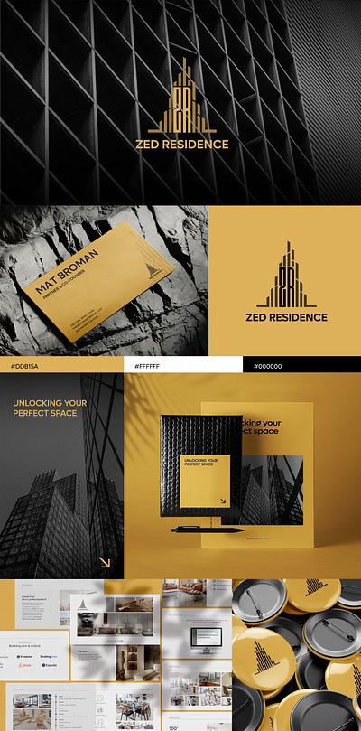 Zed Residence advertising artwork branding clean design designer designinspiration dribbble graphic design graphicdesign illustration illustrator interface logo photoshop ui