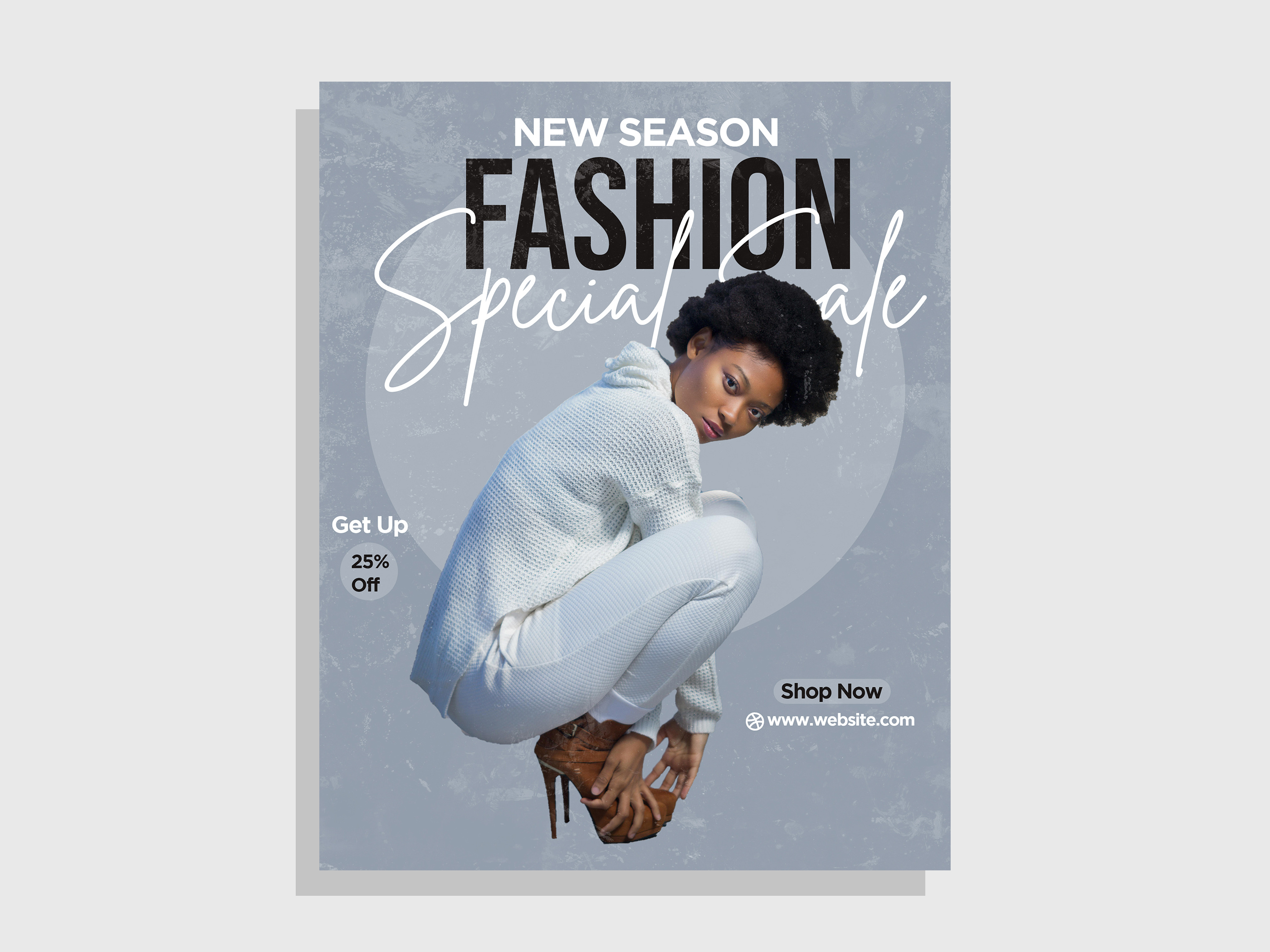 Fashion Poster Design branding design fashion graphic design poster social media