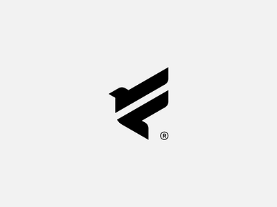 F+Bird bird design branding f f bird f letter f logo minimalist