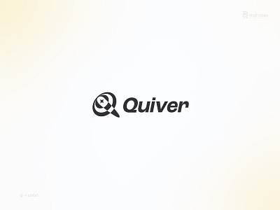 Q → LOGO archer board arrow arrow logo arrow shield bow logo branding design graphic design letter logo letter q logo logo q letter logo q logo qlogo quiver logo target target logo typography word logo wordmark