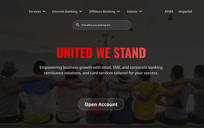 Redesigning UCB bank website bank bank ui branding footer hero section design redesign ui ui design