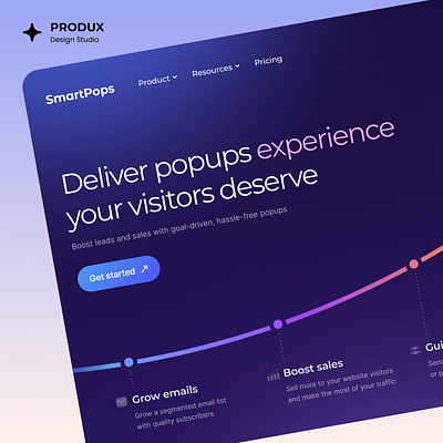 Hassle-Free Popups User Interface interface leadgeneration popupdesign